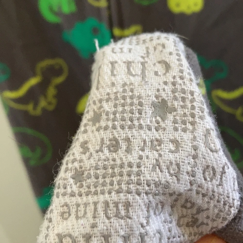 FINAL MARKDOWN Child of mine dinosaur footed sleeper 18 months